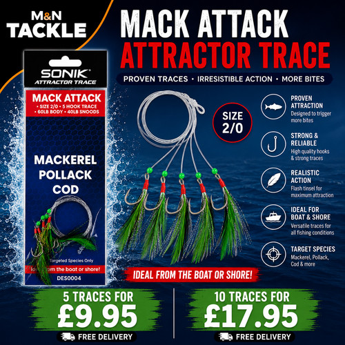 Sonik mackerel traces mack - sonik,