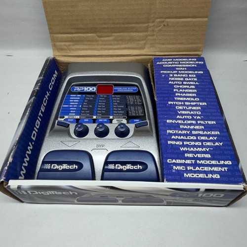 Digitech rp100 modeling - digitech, a