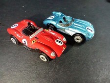 Micro Machines Galoob - Ferrari 250 Testa Rossa TR Mini Racing Car - Red + Blue