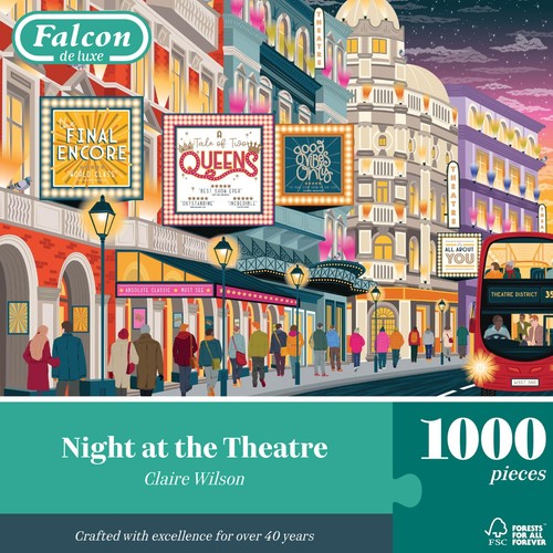 Falcon night the theatre - night, at