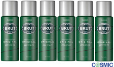 6 X Brut Deodorant Original