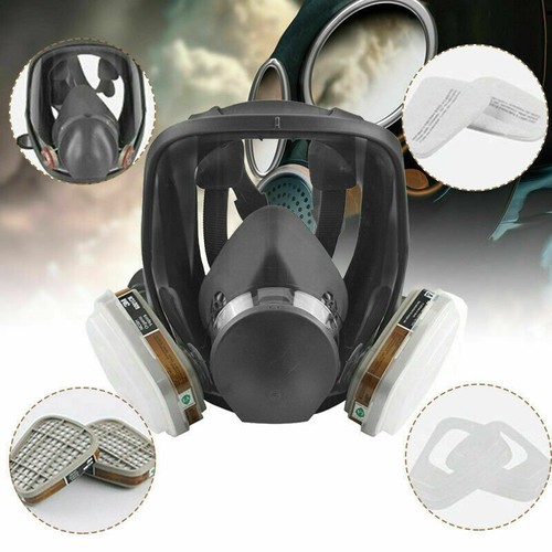 Full face gas mask 1 - face, in
