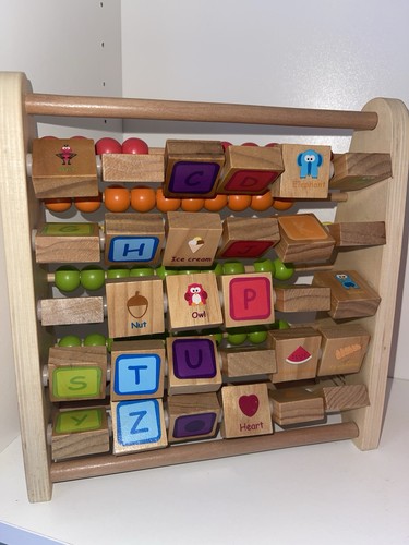 Educational wooden alphabet - educational,