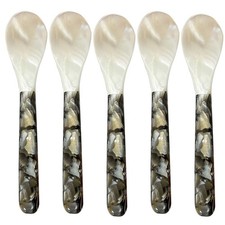 5Pcs Mother Of Pearl Spoon