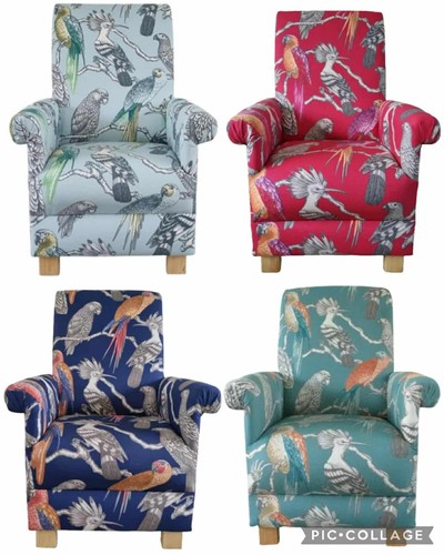 Smd aviary fabric - fabric, chair