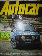 AUTOCAR 80/11/29 MAZDA MONTROSE COUPE TALBOT HORIZON DOVAL SHADOW RENAULT