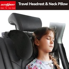 Car Comfortable Soft Seat Headrest Head Pillow Neck Rest Support Travel Sleeping