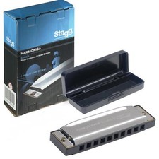 Stagg BJH-B20 E Howlin Harp Blues Harmonica in E Major