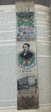 Rare 1867 Stevens Woven Silk