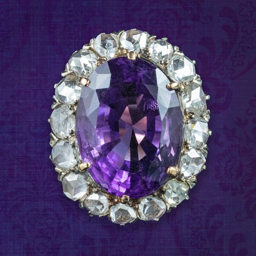 Antique victorian amethyst - victorian,