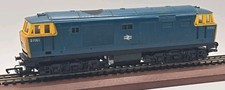 Working Hornby R758 BR Hymek Diesel D7063 Blue OO Gauge BR Blue Locomotive