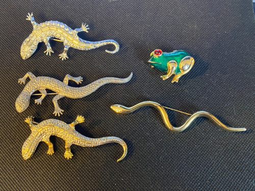 Vintage reptile amphibilian - vintage,