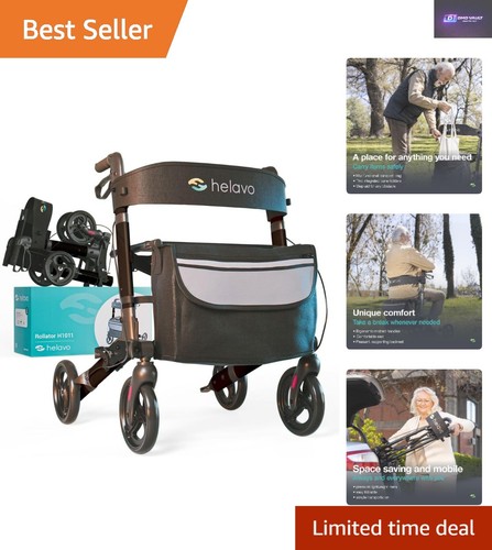 Foldable wheel walker with - foldable,