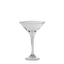 Apollo Martini Clear Glass
