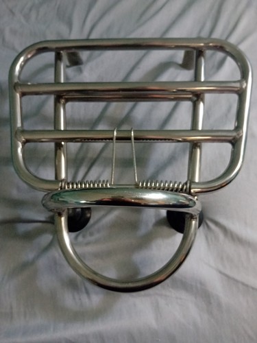 Chrome front rack - chrome,