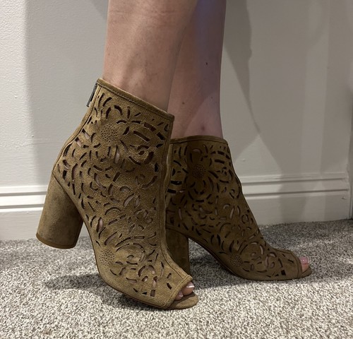 Ash open toe zipped - toe, boot