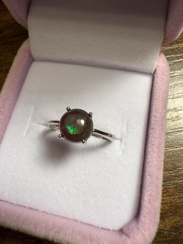 Mystic flame ring black - flame,