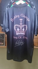 Signed Bobby George Shirt Size XL With COA.