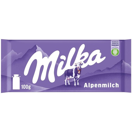 Milka alpine milk chocolate - alpine,