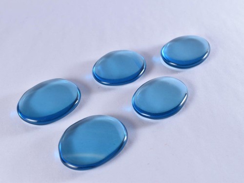 Polished dark blue obsidian - 1x,