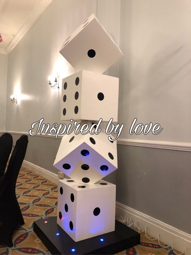 Giant stackable dice vegas - dice,