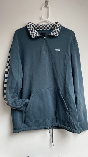 Vans pullover mens large teal - pullover,