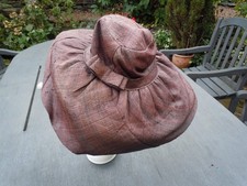 Ladies Faded Brown/Black Wide