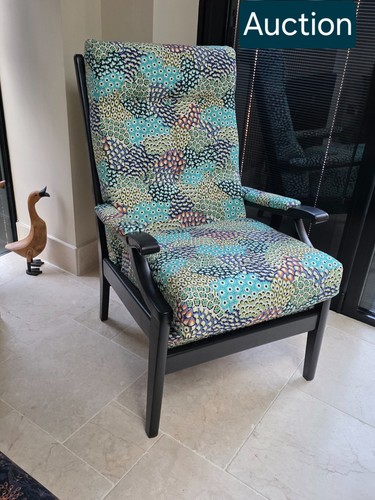 Reupholstered cintique - reupholstered,