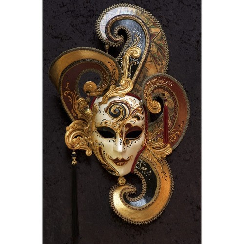 Mask carnival venetian genuine - carnival,