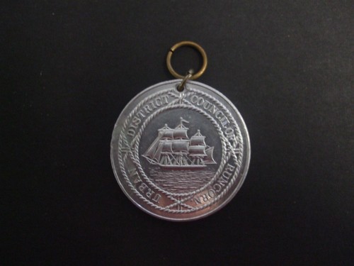 1935 silver jubilee medal - silver,