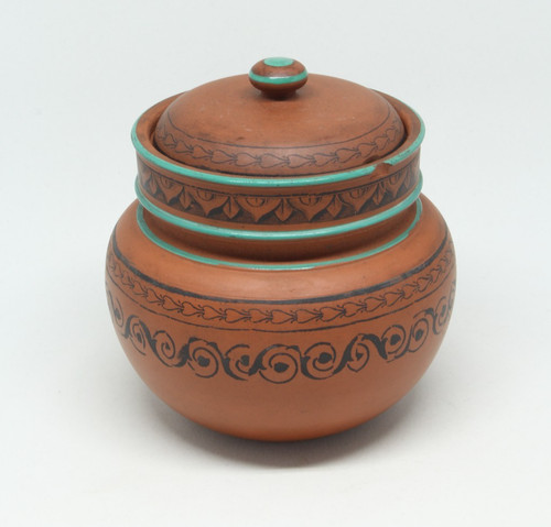 Prattware style terracotta