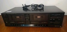 Vintage Technics RS-T11 HiFi Double Twin Stereo Cassette Deck Dolby NEEDS BELTS 