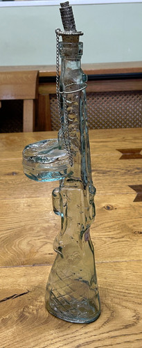 Vintage tommy gun - vintage, bottle