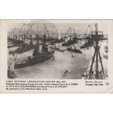 Postcard Spithead Coronation