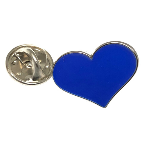 Love heart lapel pin badges - heart,