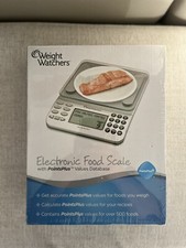 Weight Watchers Electronic Food Scale with Points Plus Values Database 500 Foods