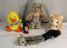 5 Old Stuffed Animals