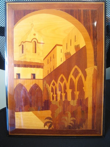 Large italian marquetry - italian,