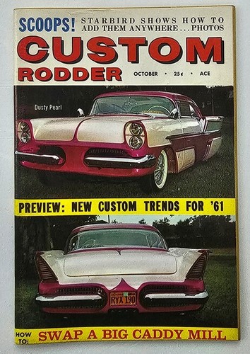 Vtg custom rodder magazine - custom,