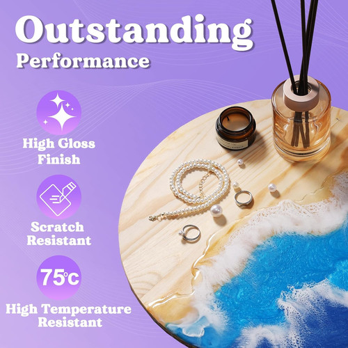 Crystal clear casting epoxy - 4l,