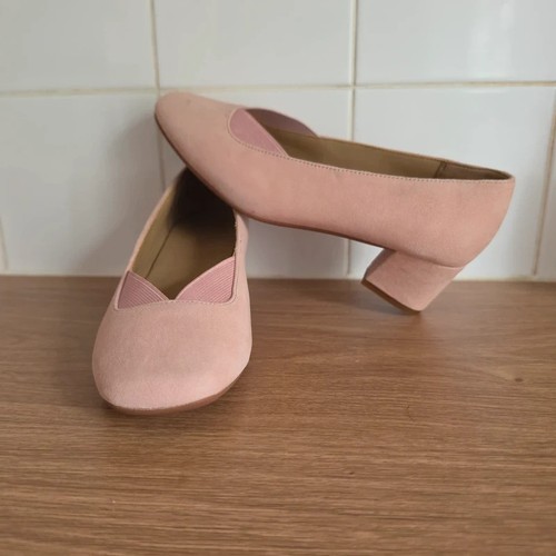 Hotter katya pink suede block - katya,