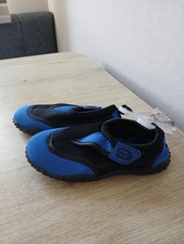 Childrens Blue Aqua Shoes Surf Beachwear Swimming Pool Water Kids Wetsuit New