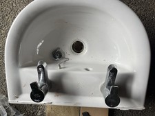 Cloak Room Sink Basin With Taps Small