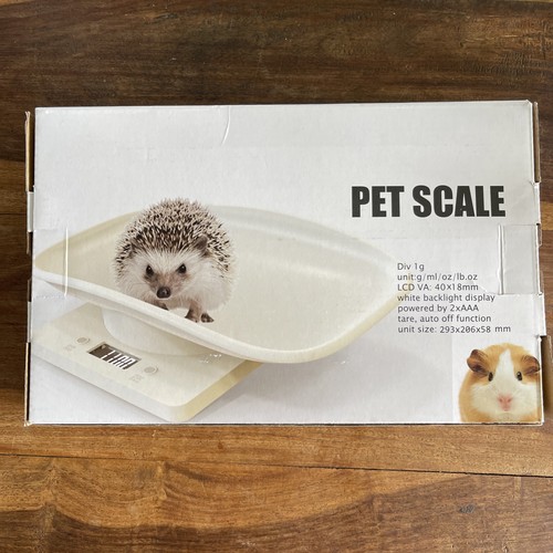Digital pet weighing - scale, lcd
