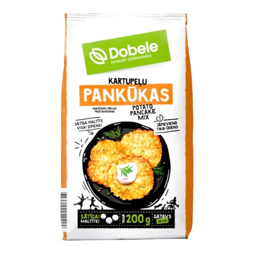 Dobele potato pancakes mix - dobele,