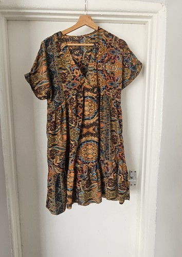 Shein multi paisley print - multi,