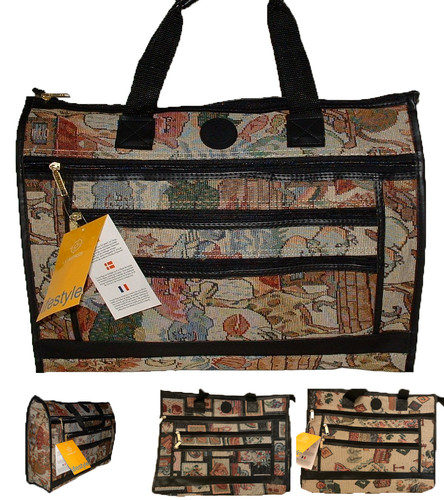 Tapestry style shopping bag - style,