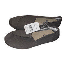 Fat Face Gray Slip On Canvas