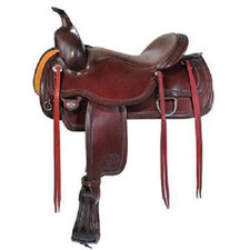 1651-8601-04 Circle Y 16" Seat Medium Flex Tree Topeka Flex2 Trail Saddle NEW