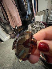 Tiffany Sunglasses brown print
